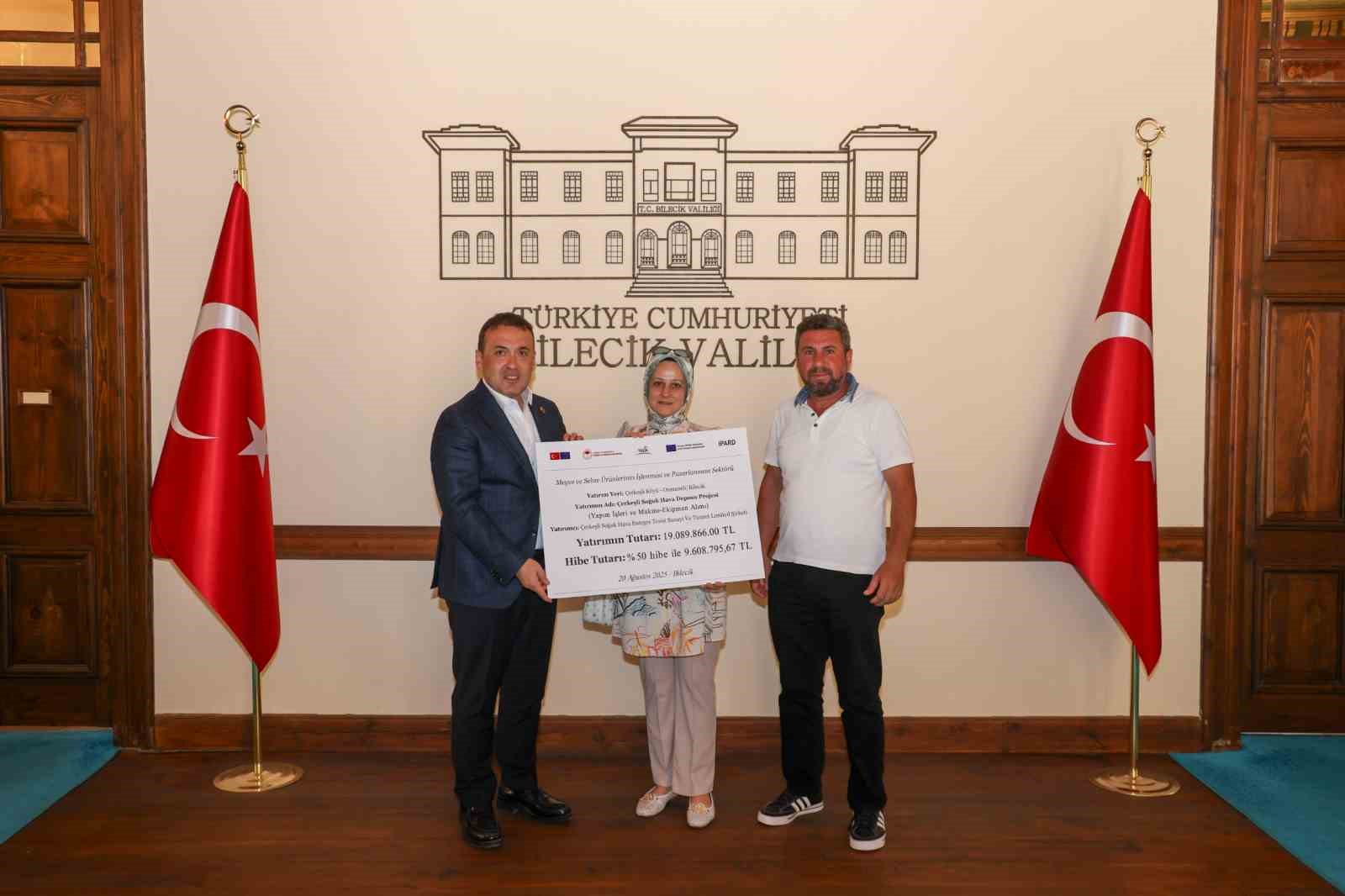 Bilecik’te tarım ve hayvancılığa 71 milyon TL’lik dev yatırım desteği