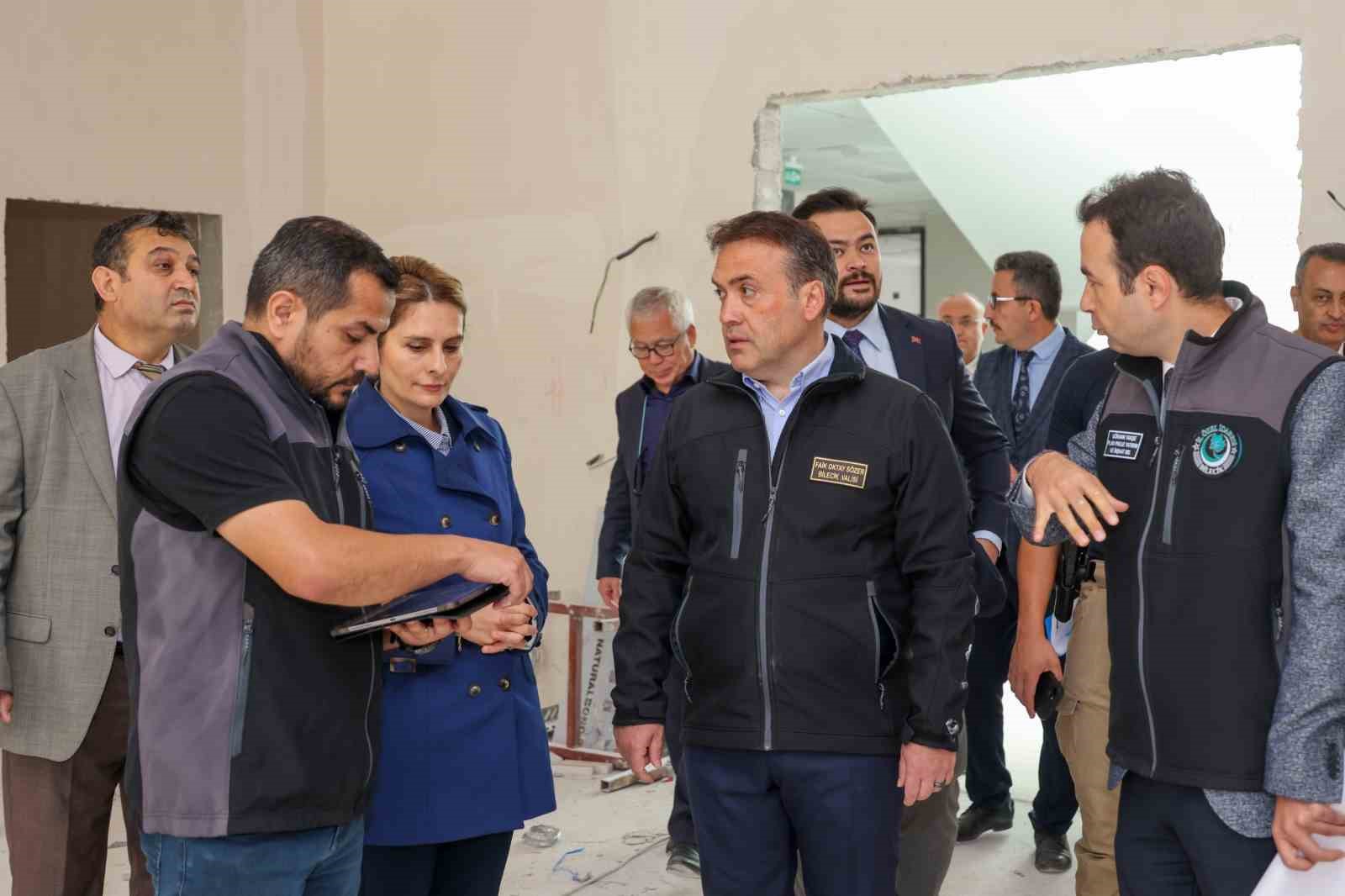 Bilecik Valisi Sözer: “Yeni hizmet binası Bilecik’e önemli bir değer katacak”