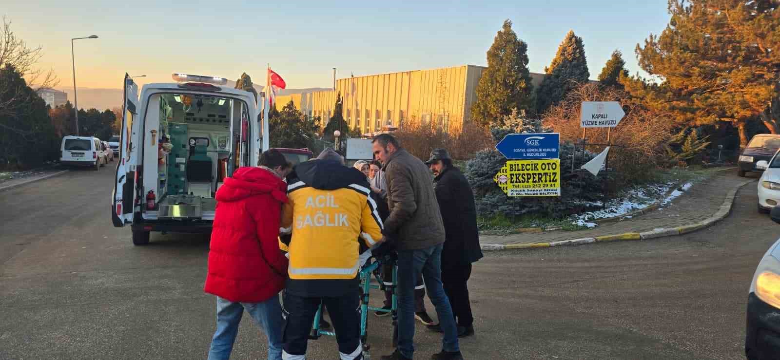 Bilecik’te meydana gelen trafik kazasında 1 kişi yaralandı