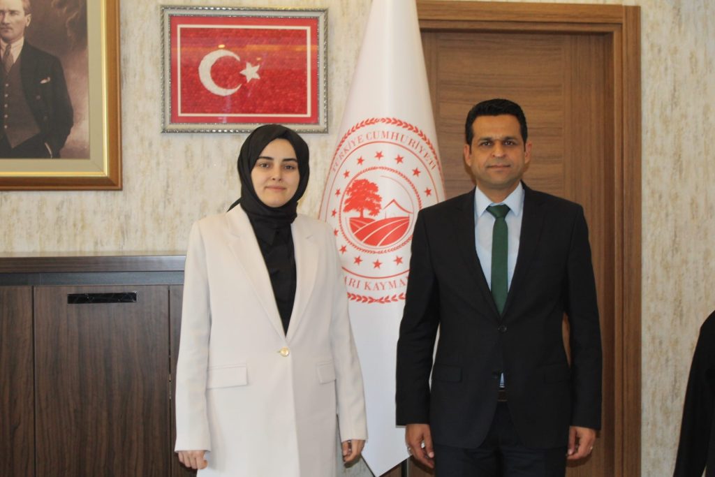 KAYMAKAM KILIÇ, DSİ 33. ŞUBE MÜDÜRÜ İLE BİR ARAYA GELDİ