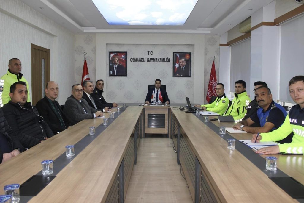 OSMANELİ’NDE ‘KIŞ TEDBİRLERİ’ TOPLANTISI