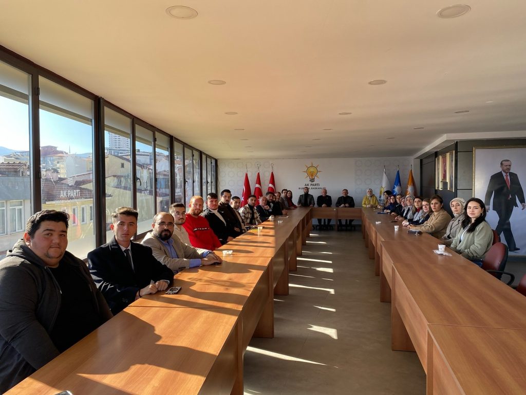 AK PARTİ TEŞKİLATINDAN SERKAN YILDIRIM’A TAM DESTEK