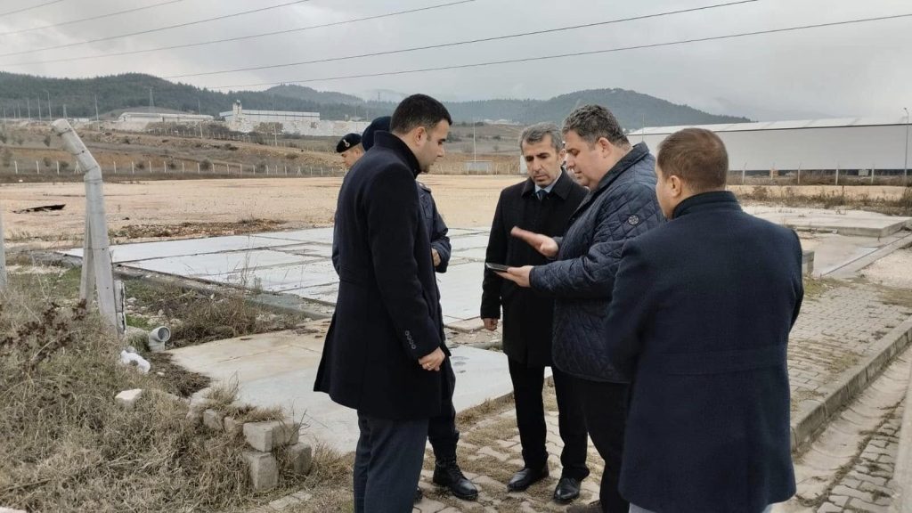 OSMANELİ KAYMAKAMI OSB’Yİ İNCELEDİ