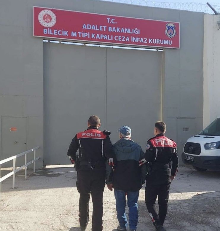 3 YIL 1 AY 15 GÜN HAPİS CEZASIYLA ARANAN ŞÜPHELİ BİLECİK’TE YAKALANDI