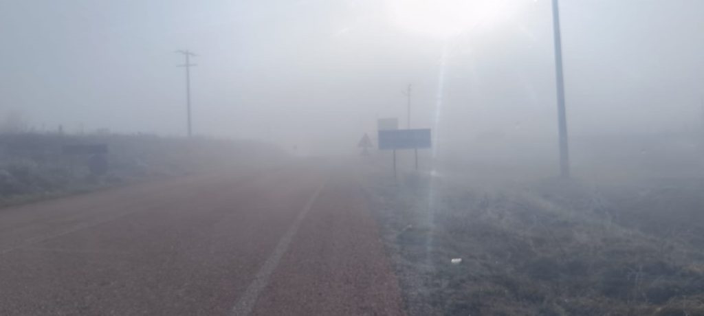PAZARYERİ’NDE SİS ETKİSİNİ GÖSTERDİ