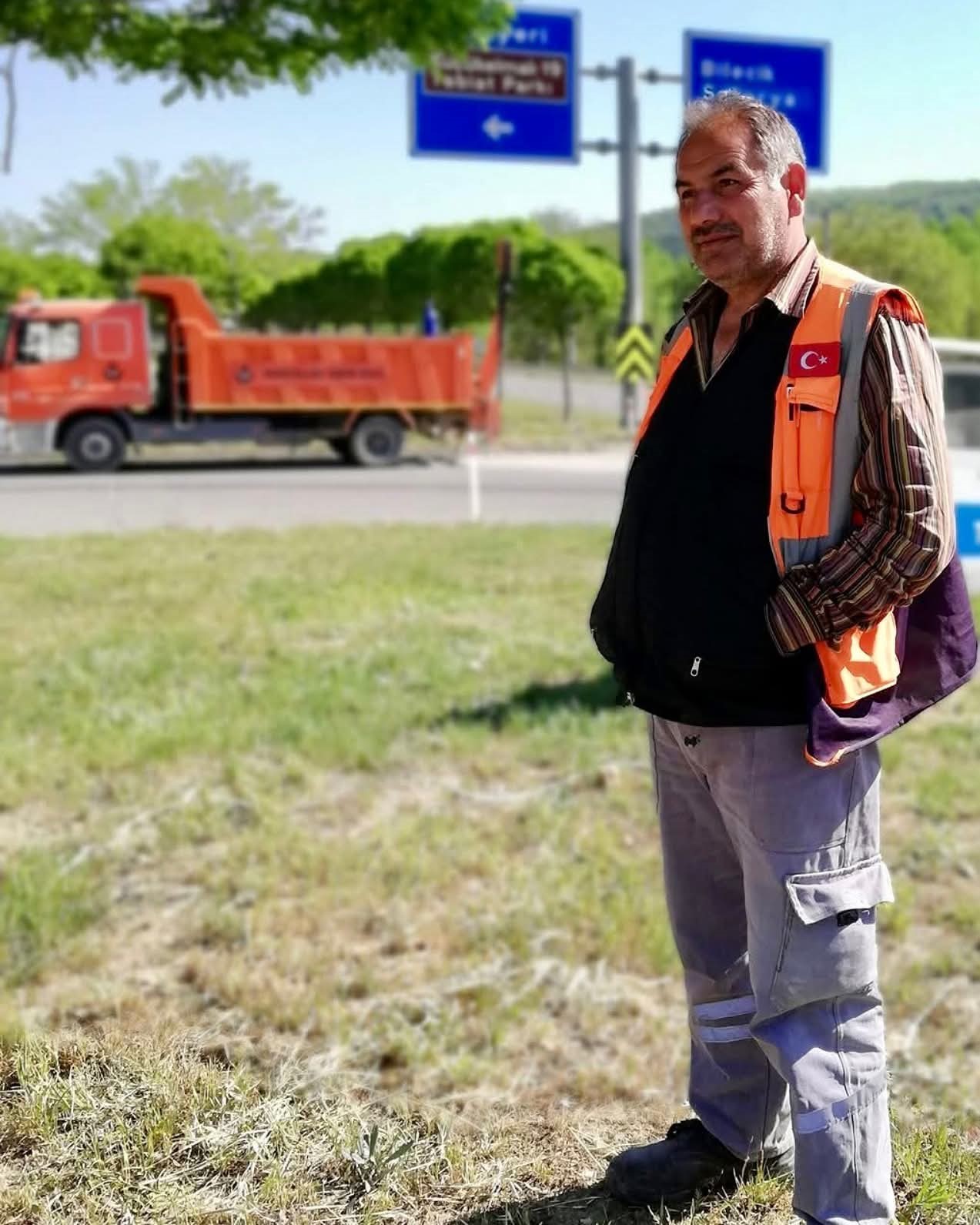 Geri manevra yapan kamyonun çarptığı işçi hayatını kaybetti