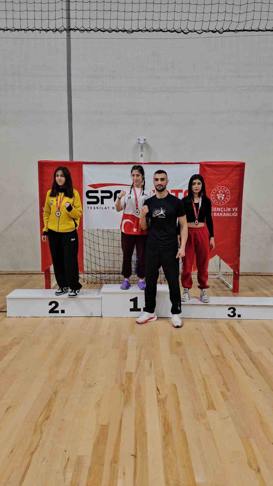 Bilecikli Sporcu Nisa Nur Efe’den Türkiye ikinciliği