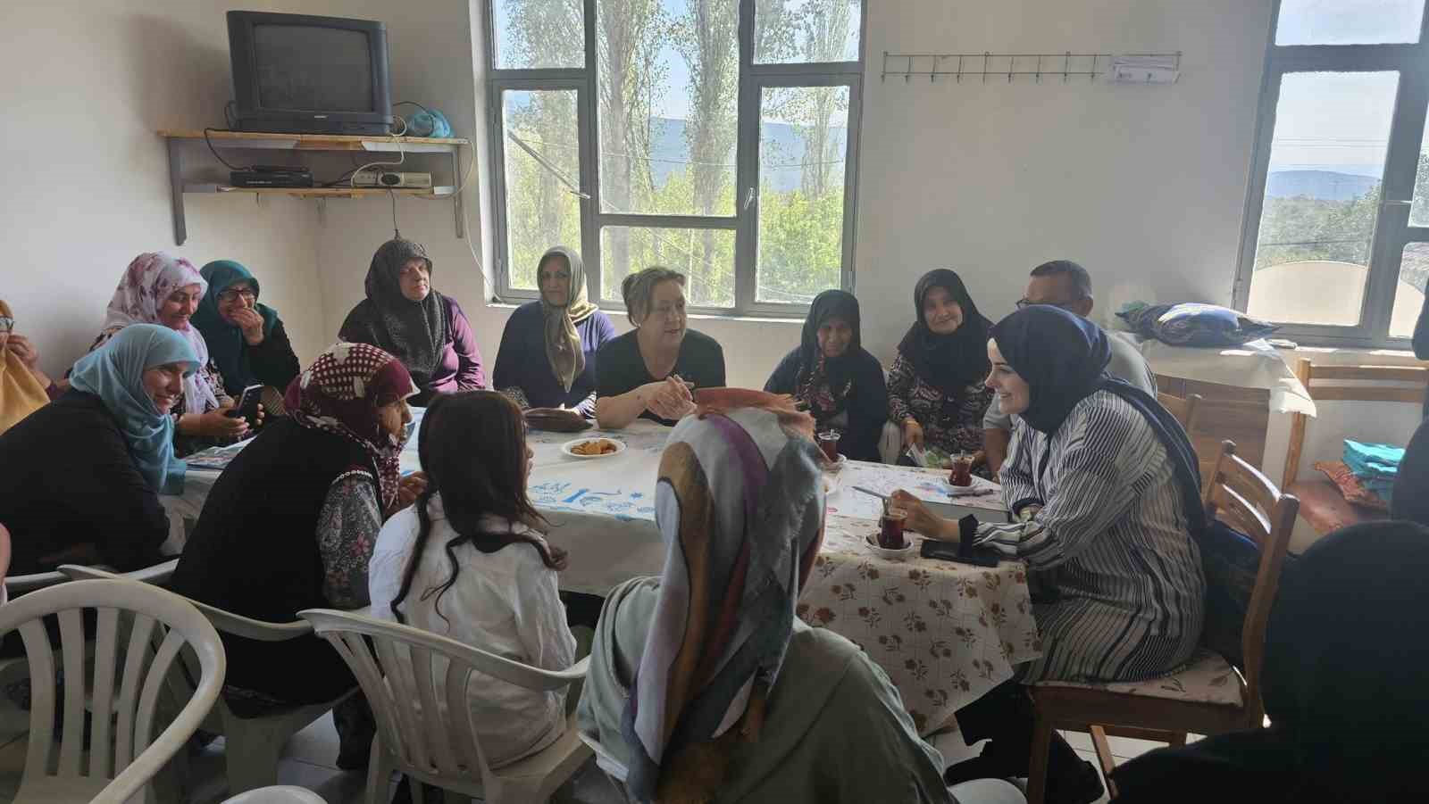 Kaymakam Kılıç, Küçüksusuz Köyü’nde vatandaşlarla buluştu