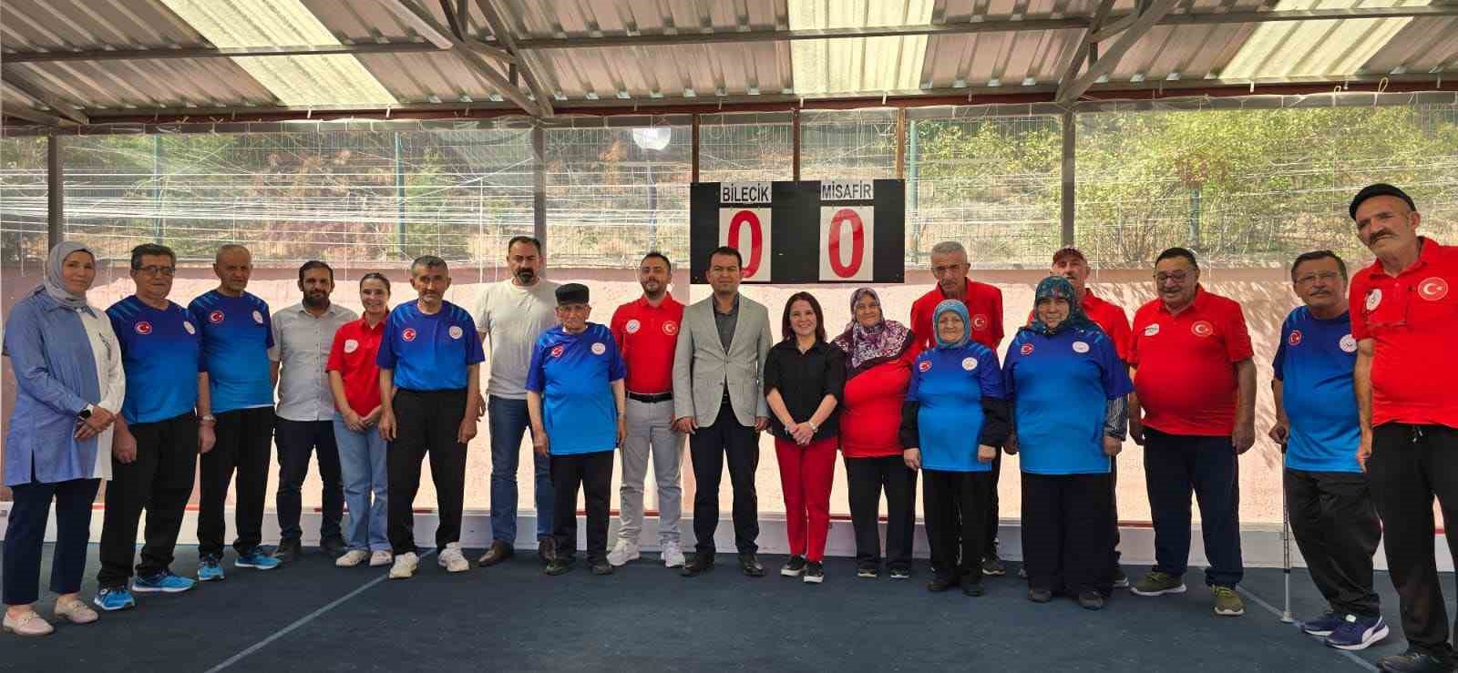 Bilecik Huzurevi, Bocce Thrnuvasına galibiyetle başladı