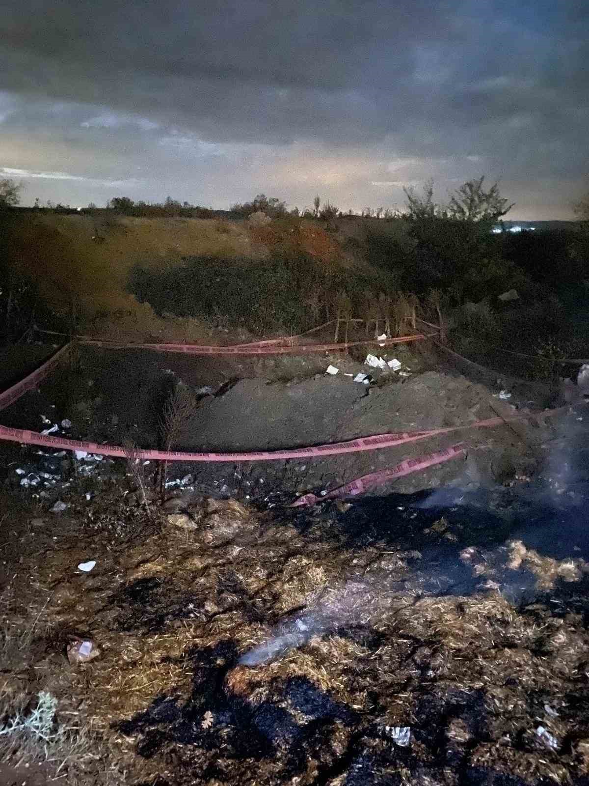 Dereköy’de çıkan yangın kısa sürede kontrol altına alındı