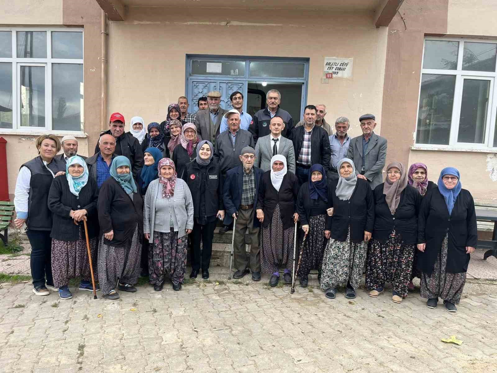 Kaymakam Kılıç, Bolatlı Köyü’nde vatandaşlarla buluştu