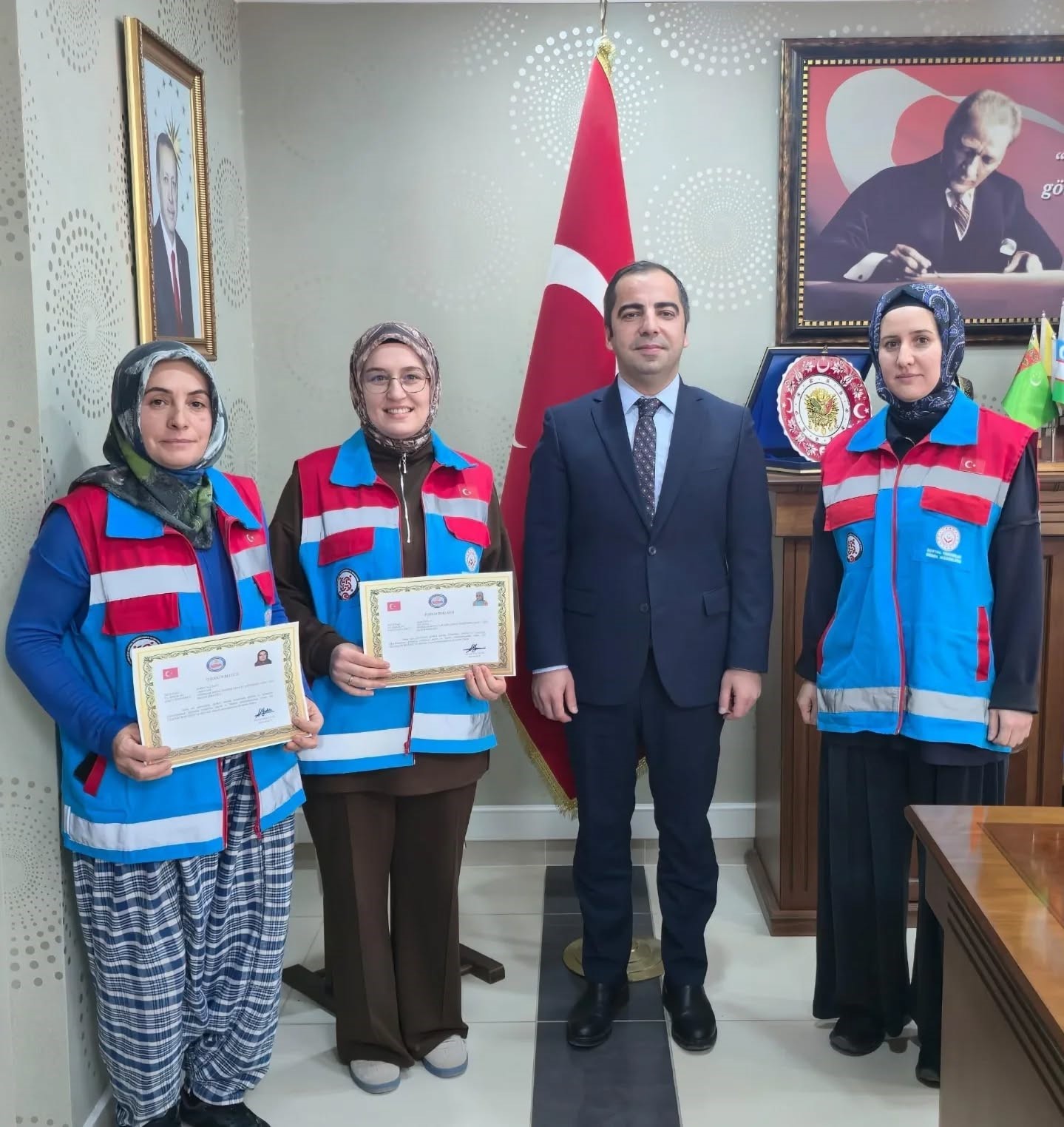 Bilecik’te “Vefa Projesi” ekipleri ödüllendirdi