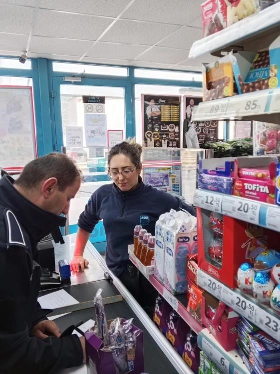 Bayırköy’de zabıta ekiplerinden sıkı denetim