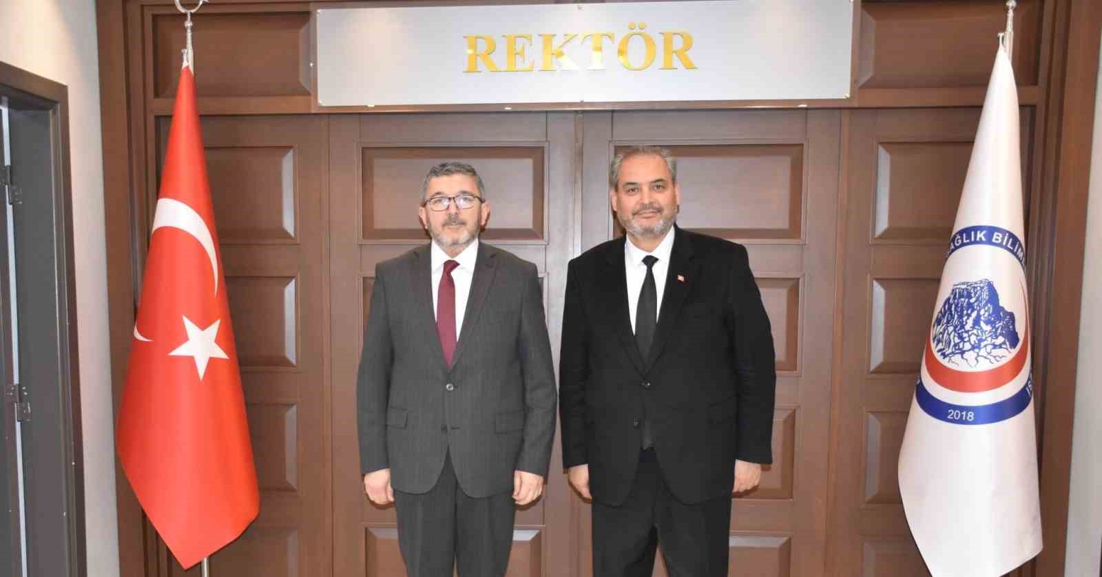 Rektör Kaplancıklı’dan Afyon’da  iş birliği adımı