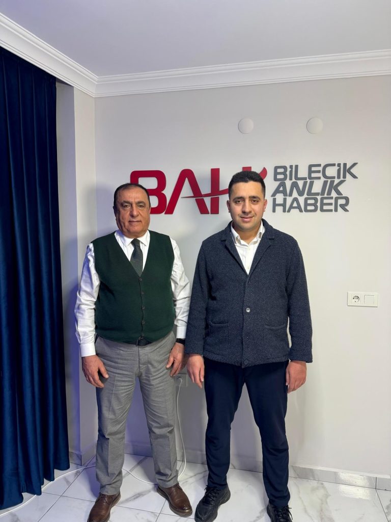 BİLECİK İL SİVİL VE TOPLUMLA İLİŞKİLER MÜDÜRÜ CEMAL KAYA HABER MERKEZİMİZİ ZİYARET ETTİ