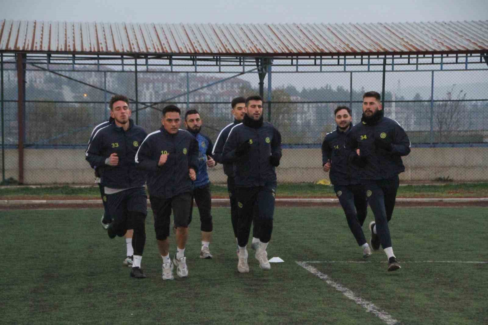 Söğütspor zorlu maçın hazırlıkları tamamladı