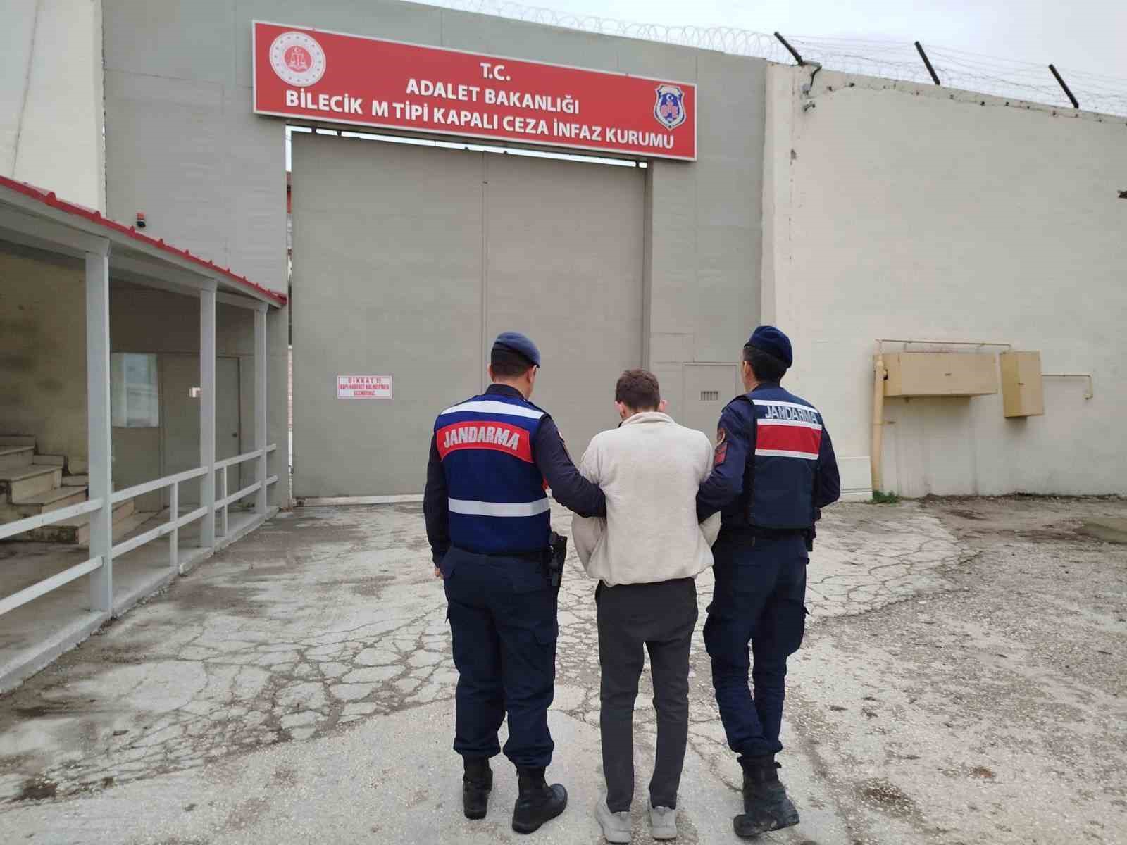 Bilecik’te 3 yıl 4 ay hapis cezası bulunan şahıs yakalandı