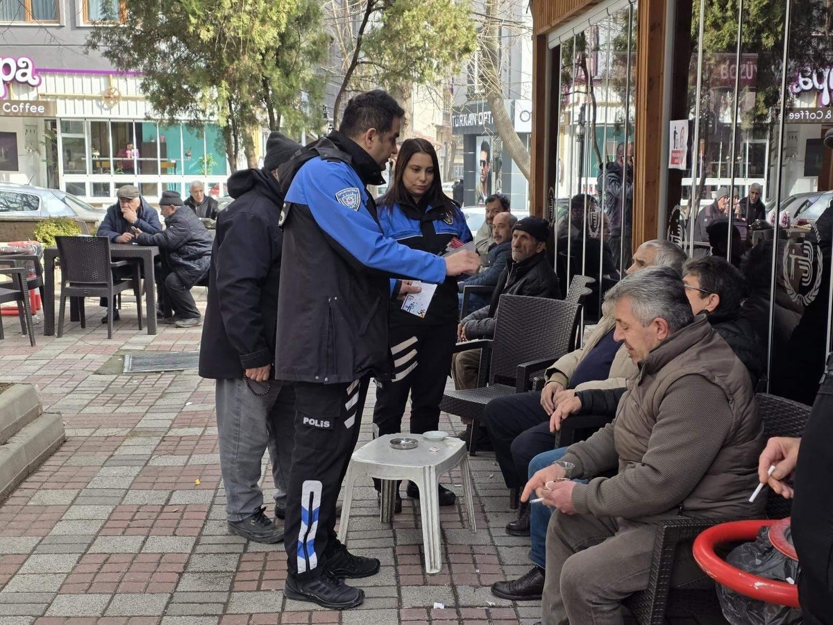 Bilecik’te vatandaşlara 112 acil çağrı hattı ve dolandırıcılık bilgilendirmesi