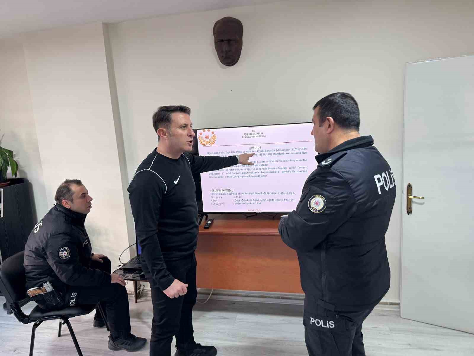 İl Emniyet Müdürü Çağlar’dan Pazaryeri’ne yakın takip