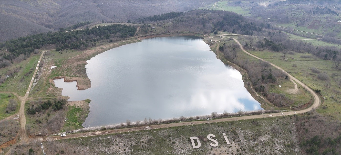 Selöz Göleti havadan görüntülendi