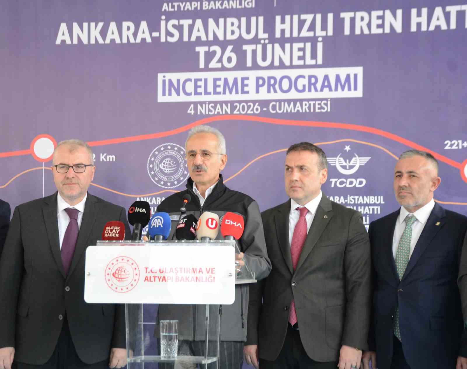 Bakan Uraloğlu: “2009’da açılan YHT’de 110 milyon vatandaşımız yolculuk etti”