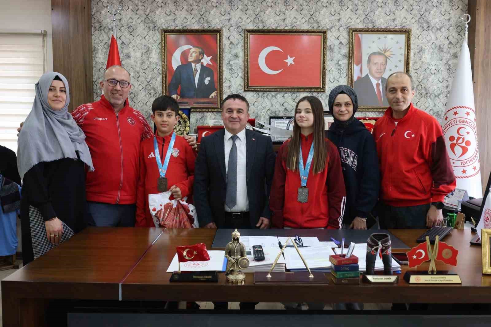 Bilecikli sporcular Türkiye derecesi elde etti
