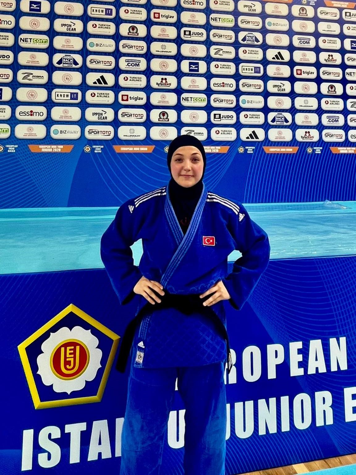 Bilecikli judocu Avrupa Kupası’nda mücadele etti