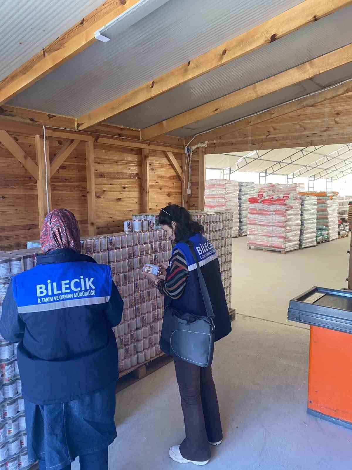 Bilecik’te yem ve gıda güvenliği için eş zamanlı denetim